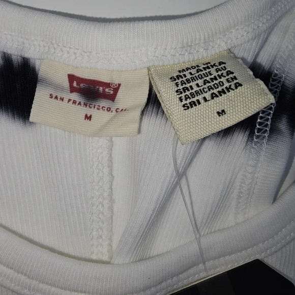 LEVIS HIGH NECK TANK CAVIAR TIE DYE NWT - Picture 5 of 7